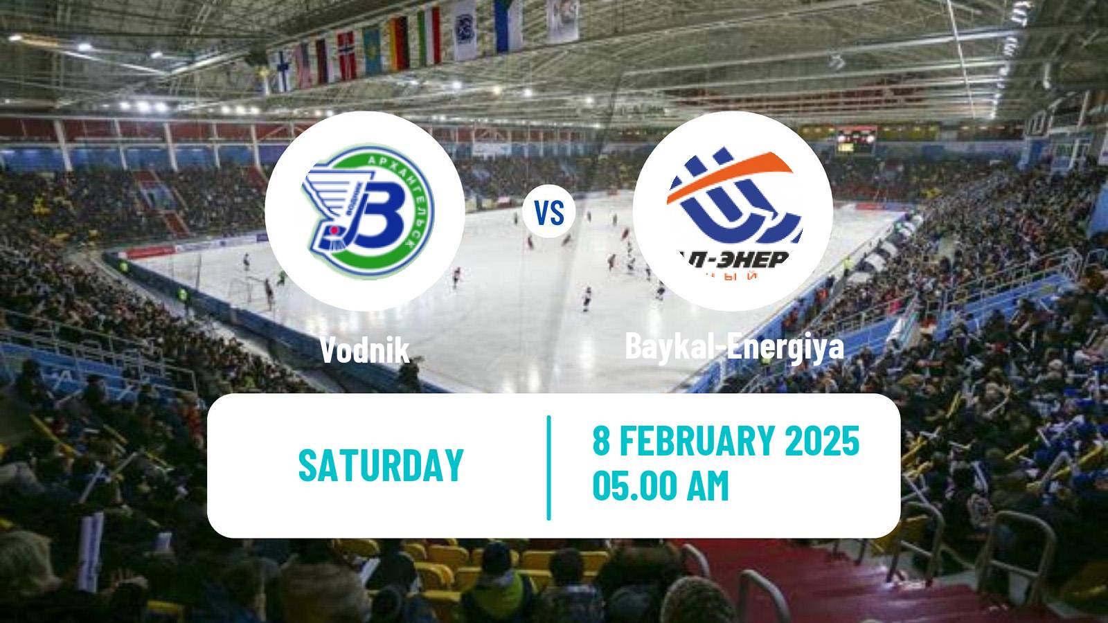 Bandy Russian Super League Bandy Vodnik - Baykal-Energiya