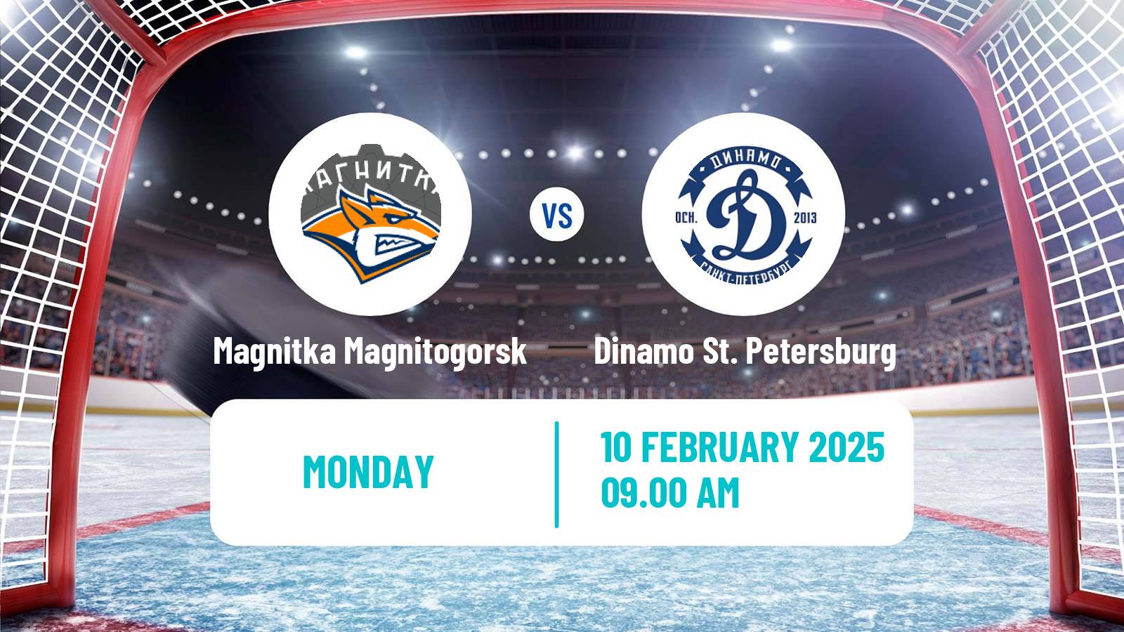 Hockey VHL Magnitka Magnitogorsk - Dinamo St. Petersburg