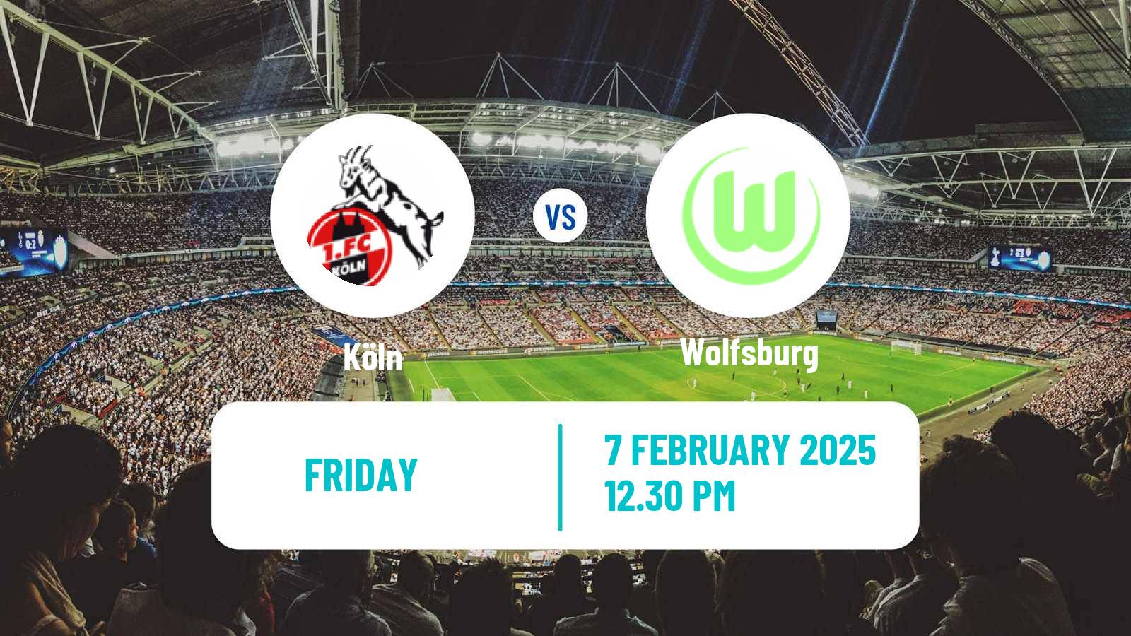 Soccer German Bundesliga Women Köln - Wolfsburg