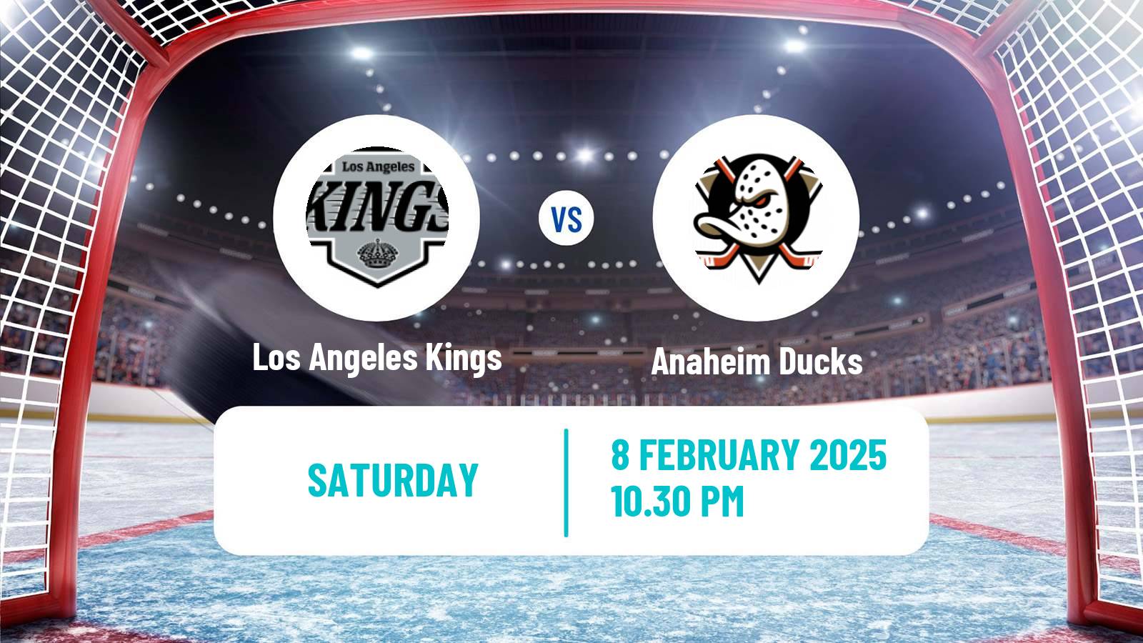 Hockey NHL Los Angeles Kings - Anaheim Ducks