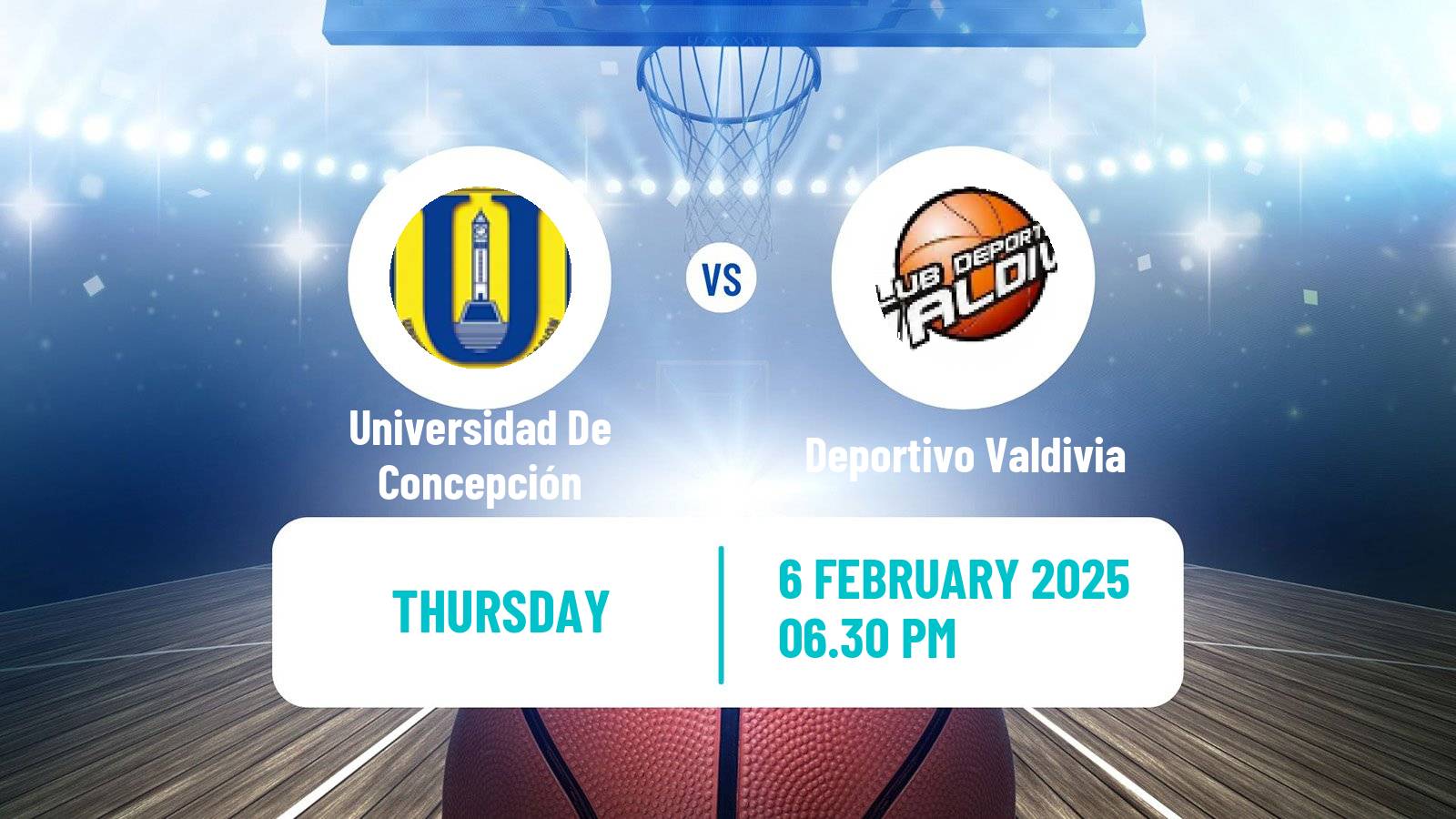 Basketball Chilean LNB Universidad De Concepción - Deportivo Valdivia