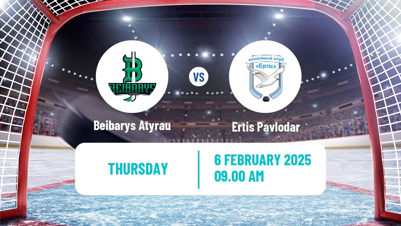 Hockey Kazakh Ice Hockey Championship Beibarys Atyrau - Ertis Pavlodar