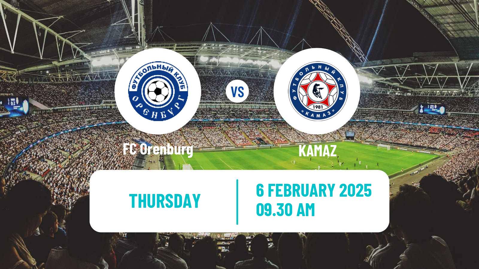 Soccer Club Friendly Orenburg - KAMAZ