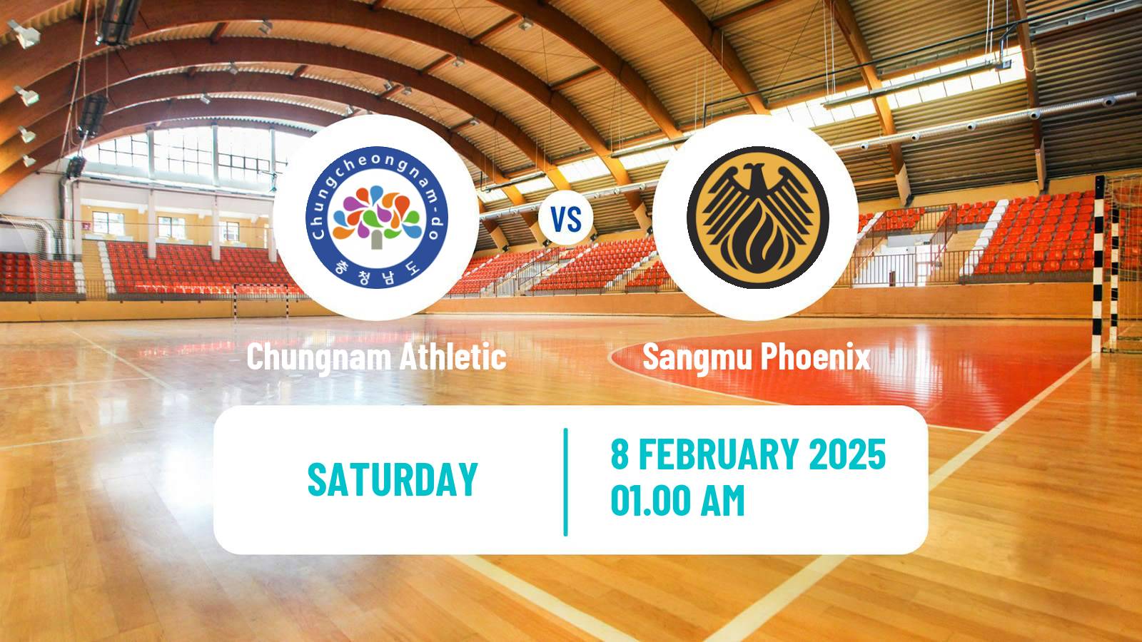 Handball South Korean 1st League Handball Chungnam Athletic - Sangmu Phoenix