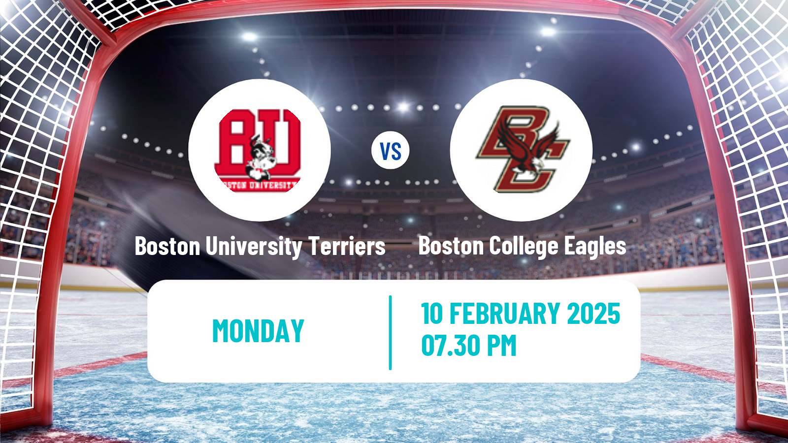 Hockey NCAA Hockey Boston University Terriers - Boston College Eagles