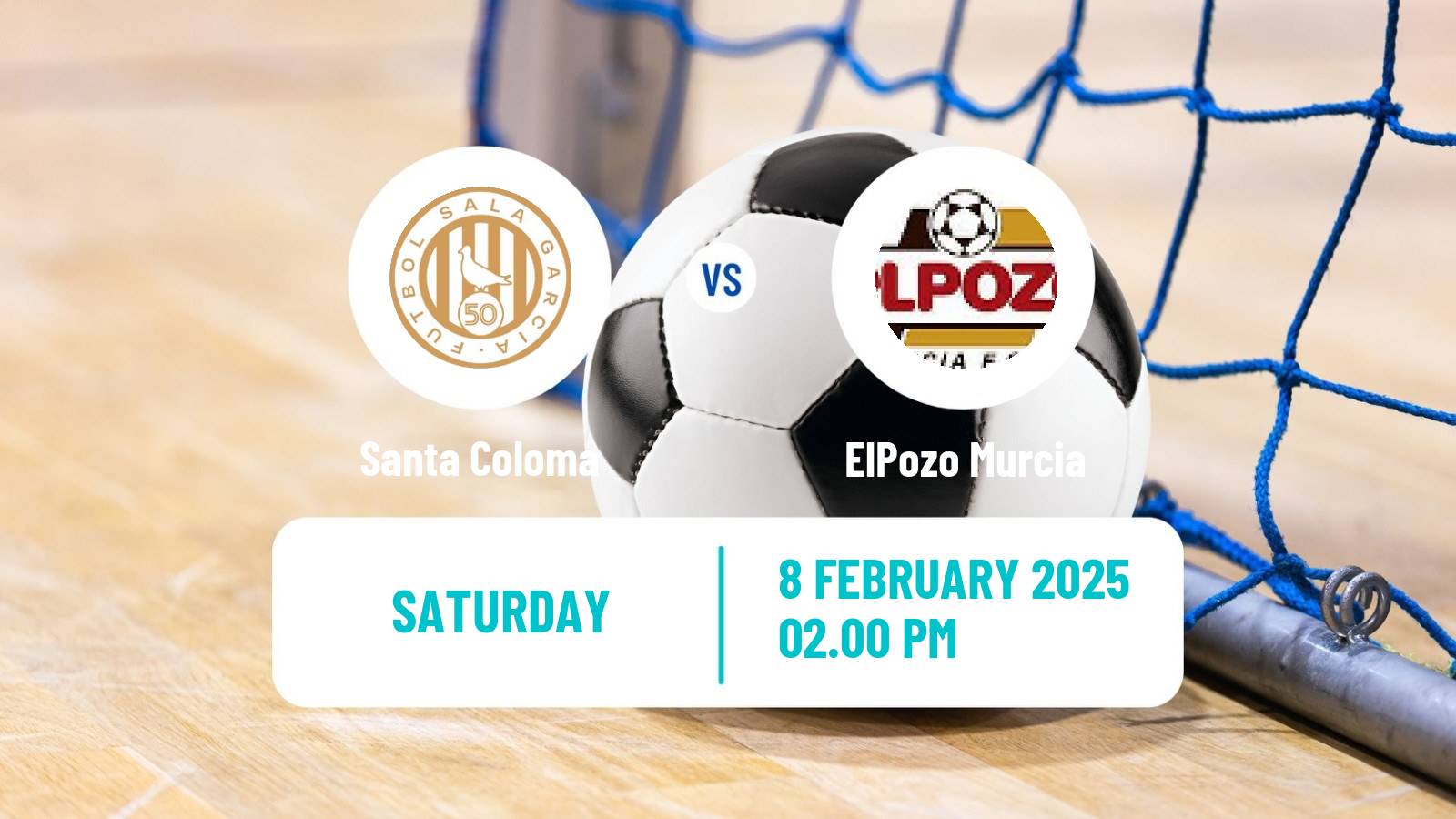 Futsal Spanish Primera Division Futsal Santa Coloma - ElPozo Murcia
