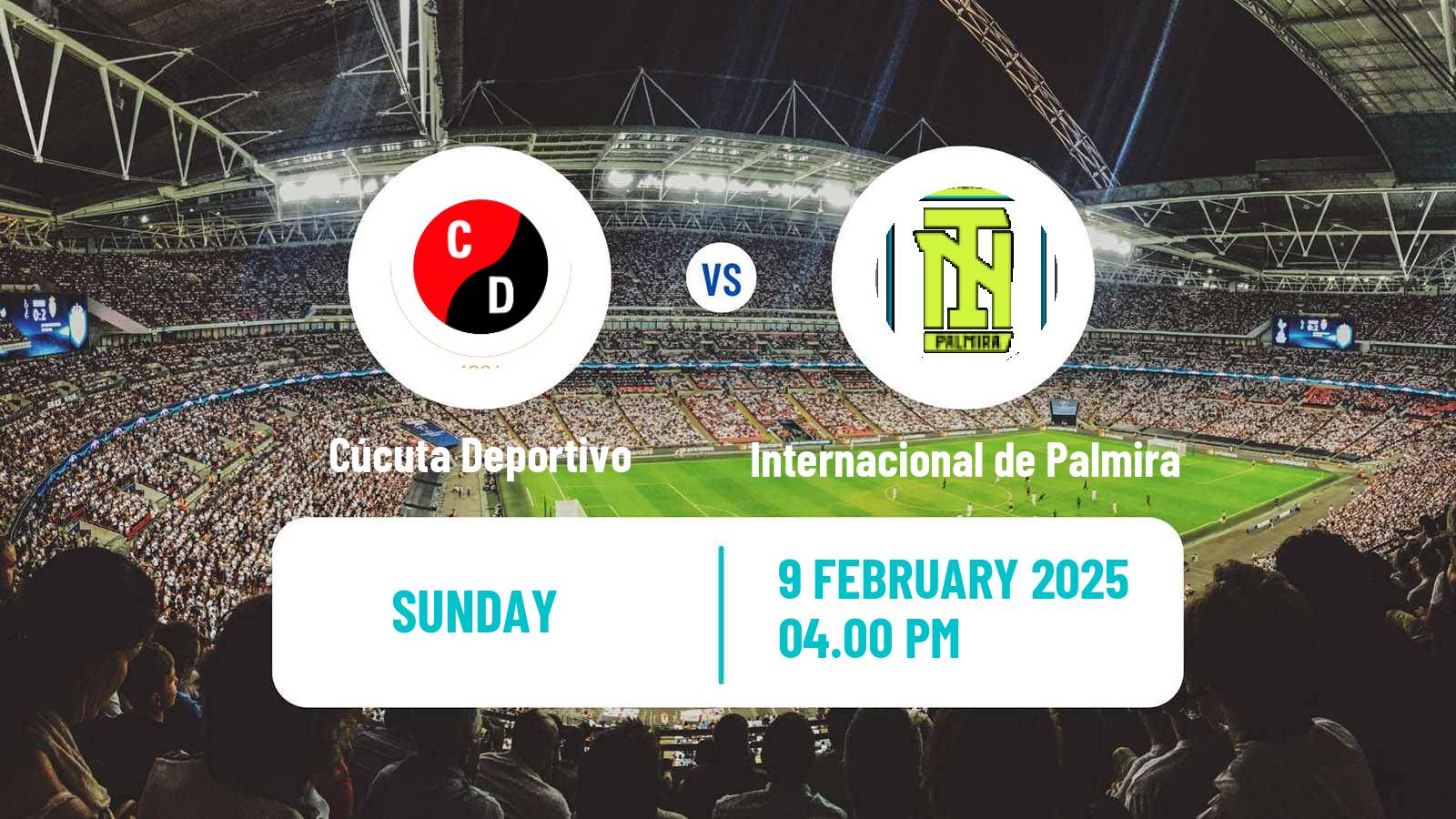 Soccer Colombian Primera B Cúcuta Deportivo - Internacional de Palmira