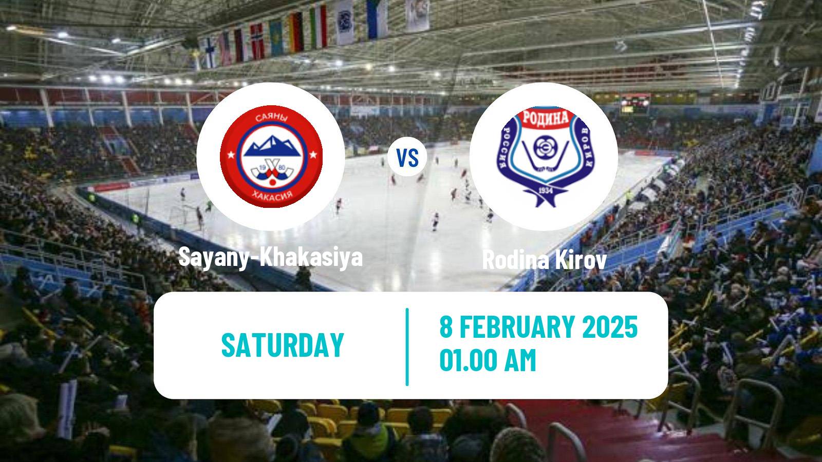 Bandy Russian Super League Bandy Sayany-Khakasiya - Rodina