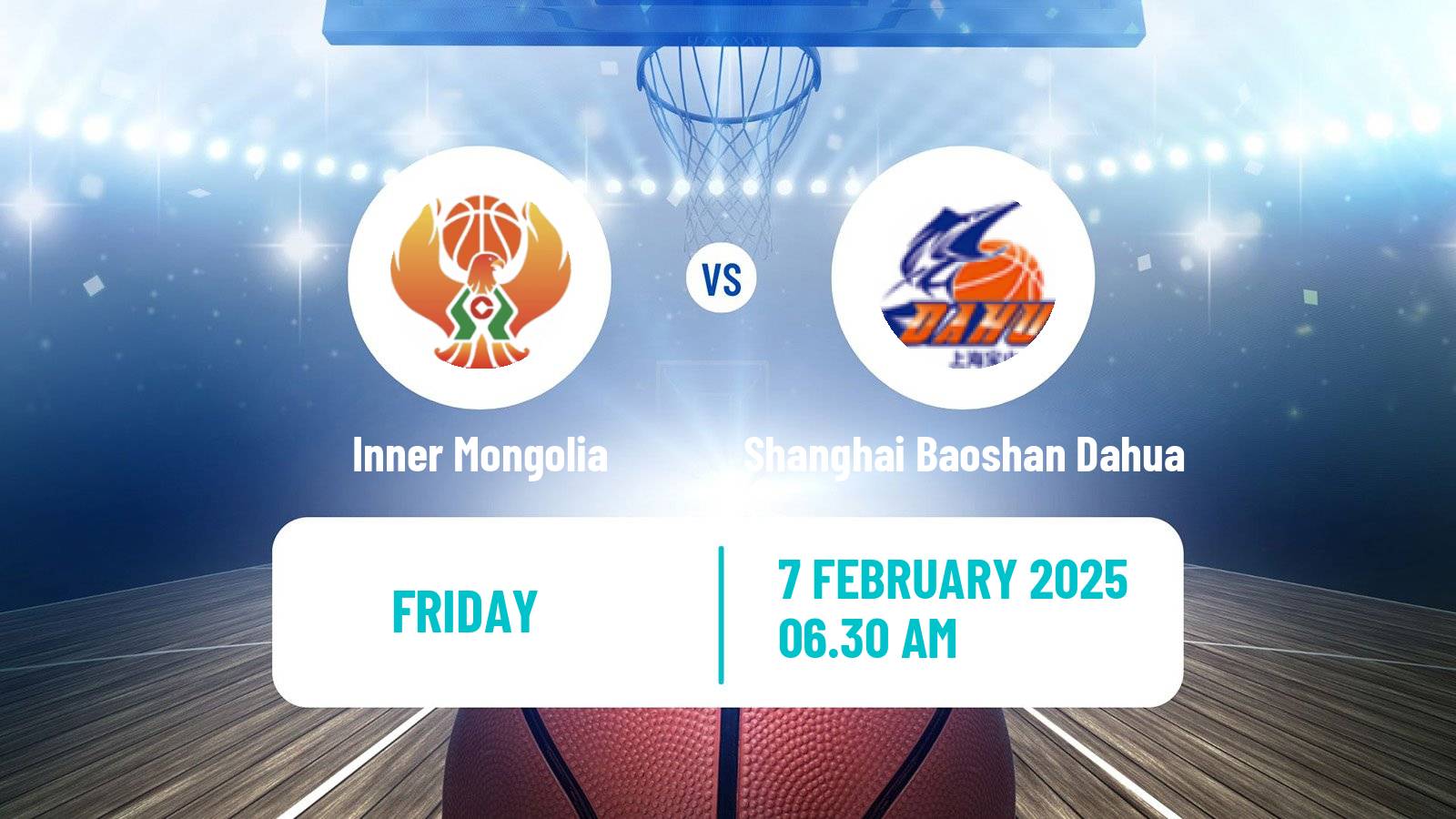 Basketball WCBA Inner Mongolia - Shanghai Baoshan Dahua