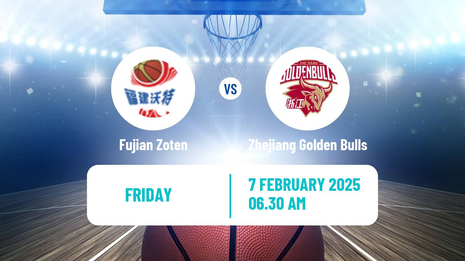 Basketball WCBA Fujian Zoten - Zhejiang Golden Bulls