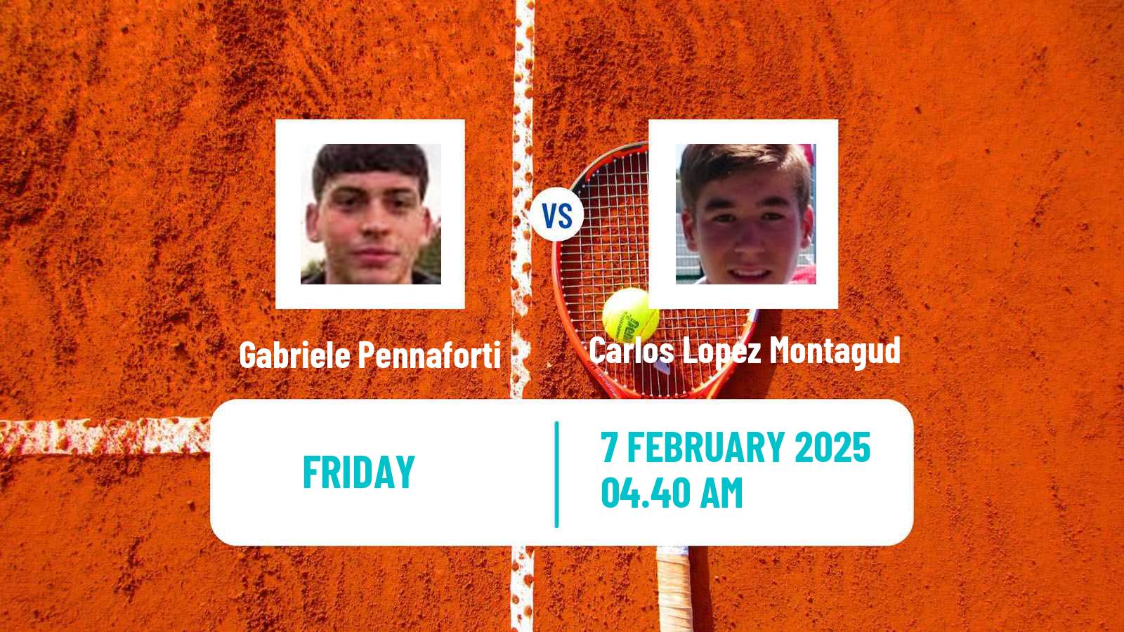 Tennis ITF M15 Valencia Men Gabriele Pennaforti - Carlos Lopez Montagud