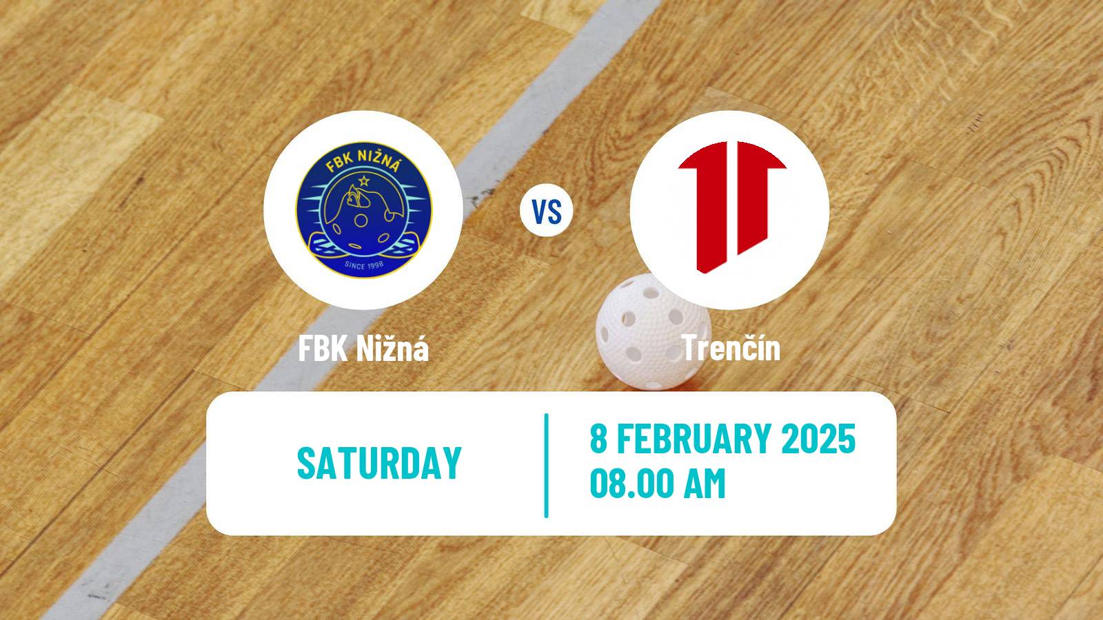 Floorball Slovak Extraliga Floorball Nižná - Trenčín