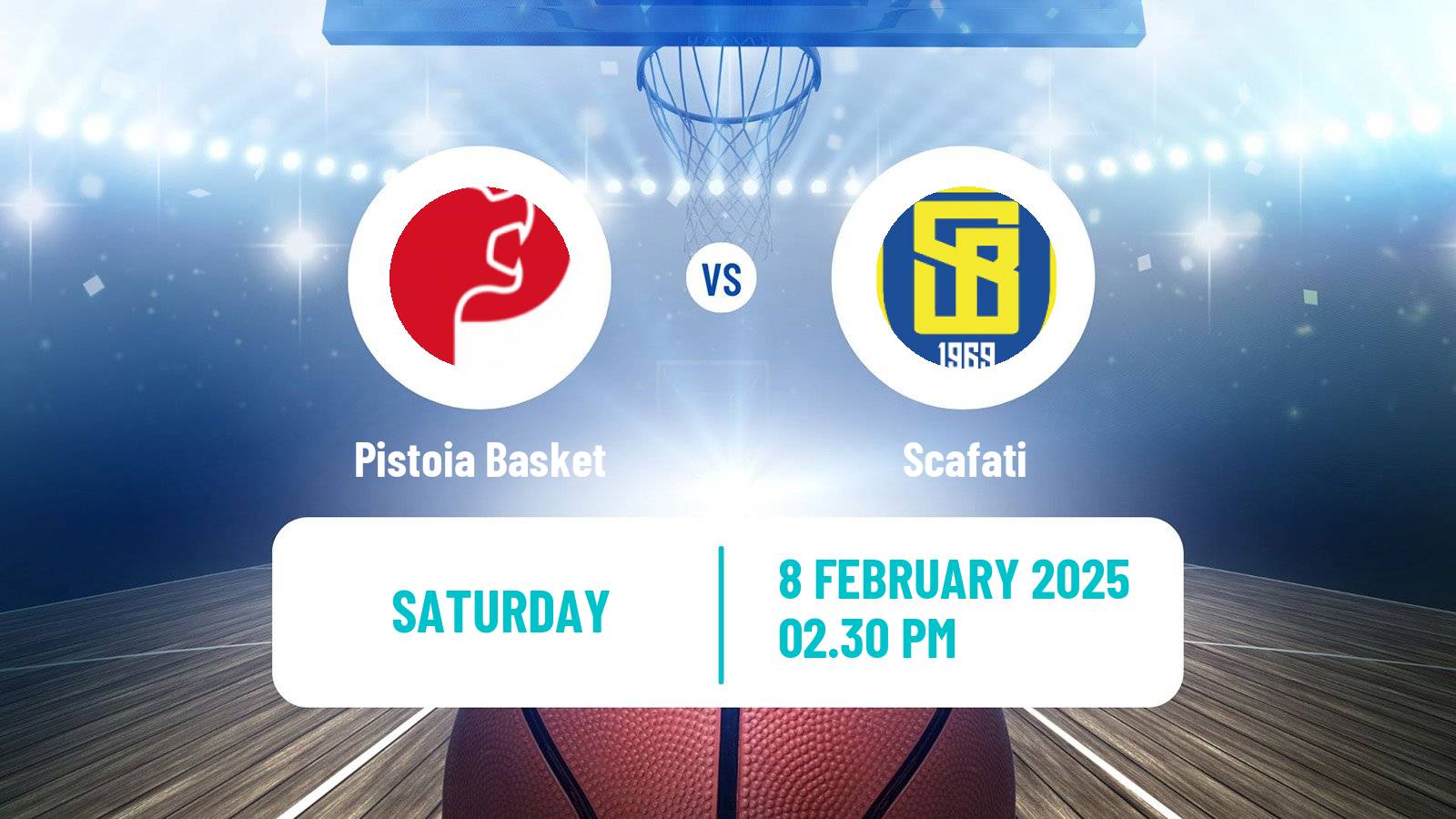 Basketball Italian Lega A Basketball Pistoia Basket - Scafati