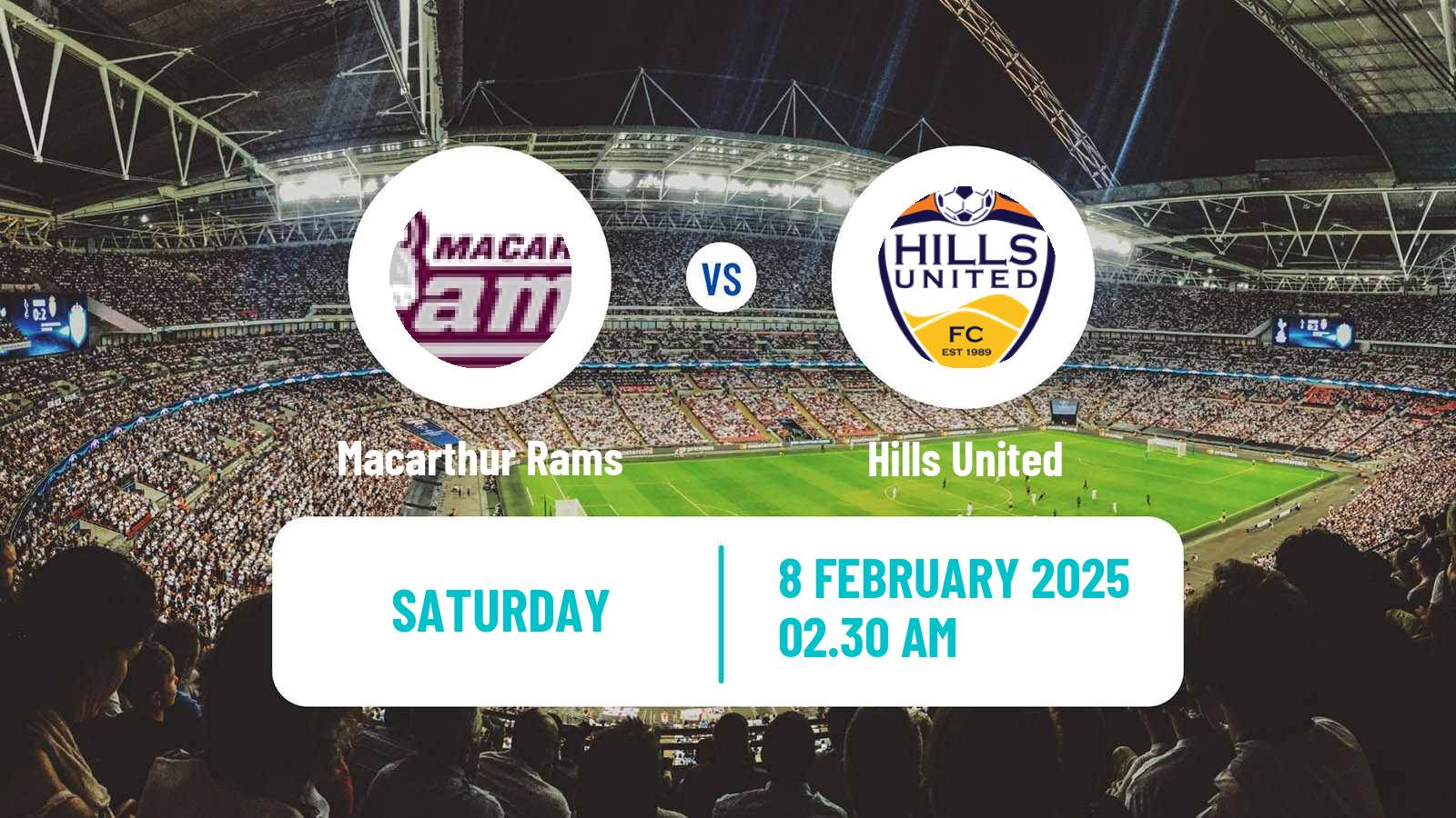 Soccer Australian NSW League One Macarthur Rams - Hills United