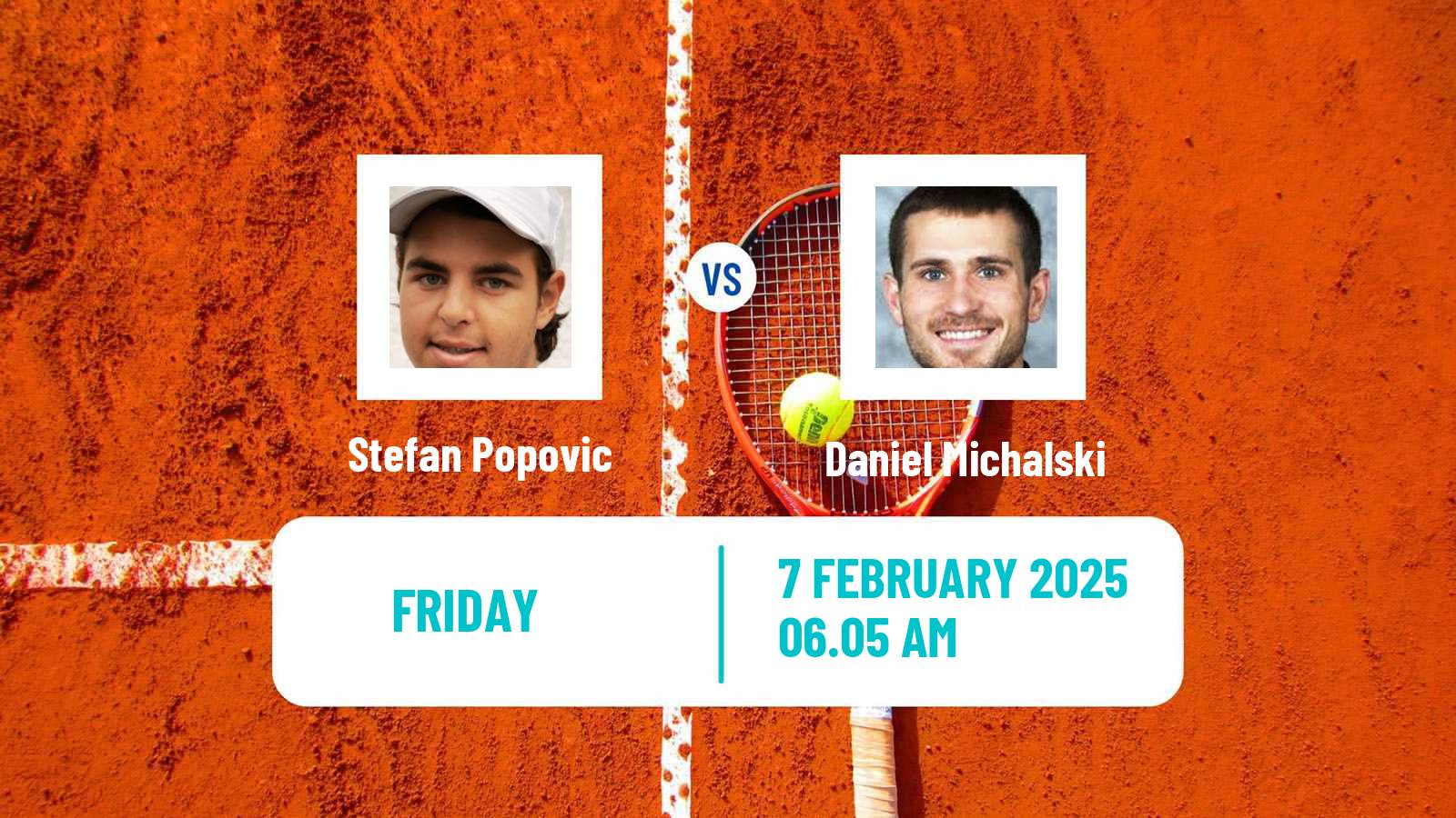 Tennis ITF M25 Antalya 2 Men Stefan Popovic - Daniel Michalski