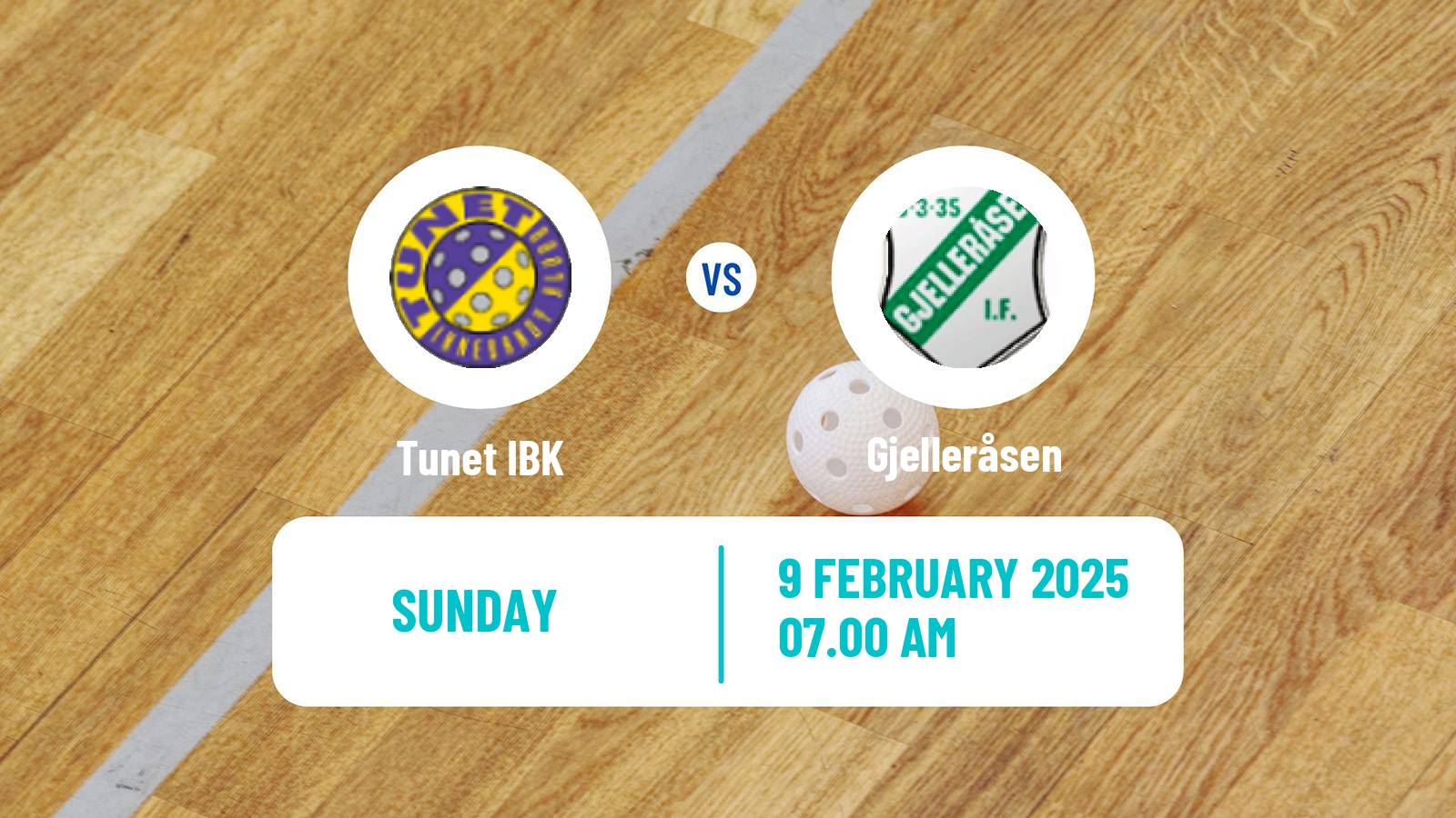 Floorball Norwegian Eliteserien Floorball Women Tunet - Gjelleråsen