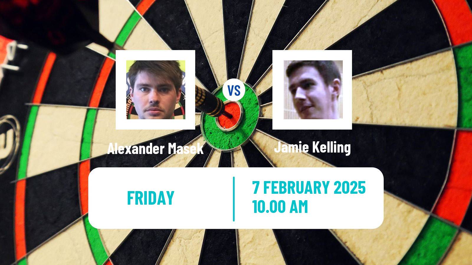 Darts Modus Super Series Alexander Masek - Jamie Kelling