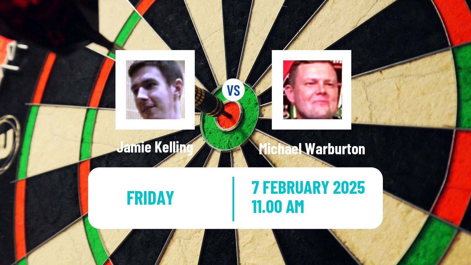 Darts Modus Super Series Jamie Kelling - Michael Warburton