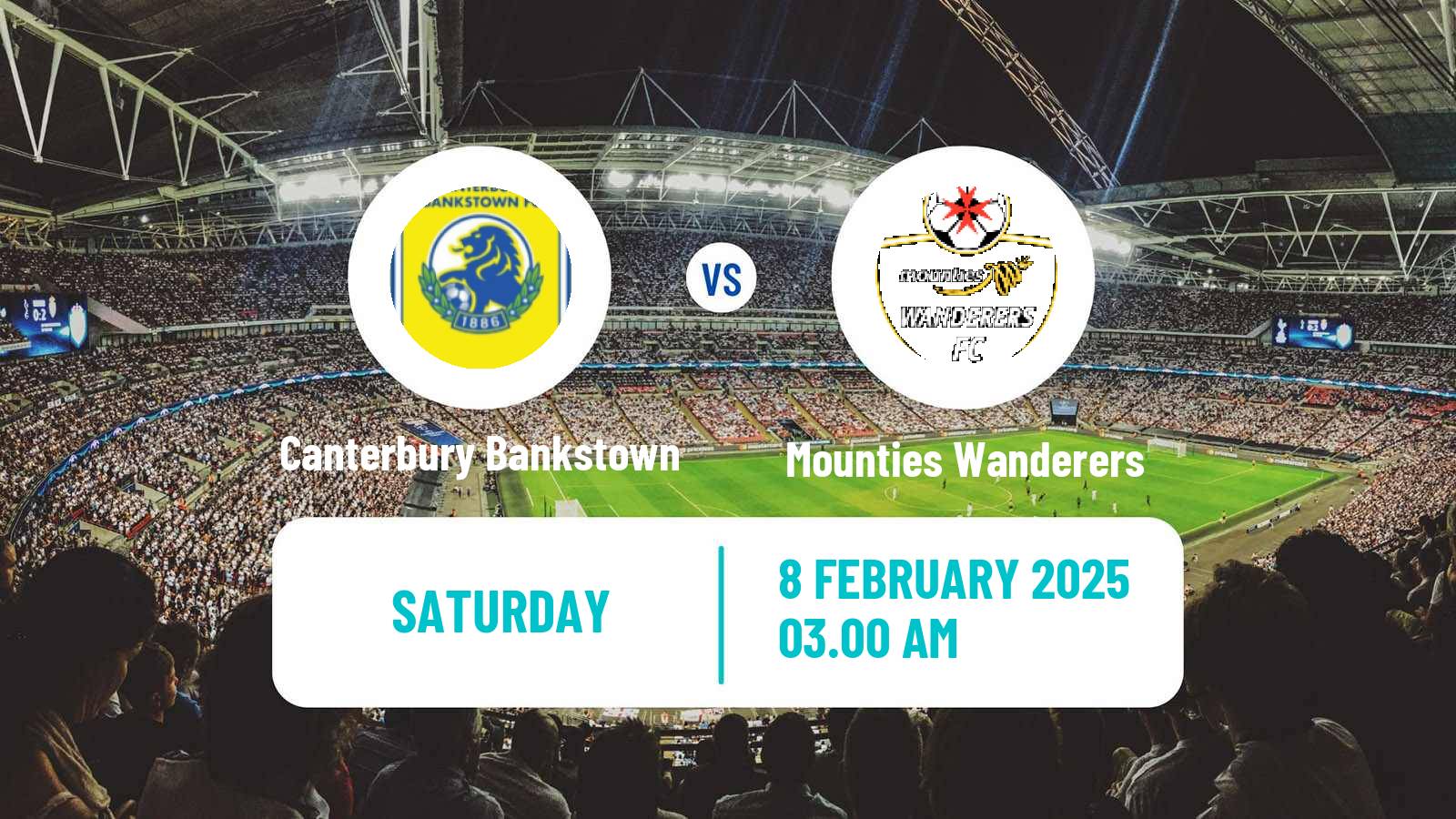 Soccer Australian NSW League One Canterbury Bankstown - Mounties Wanderers