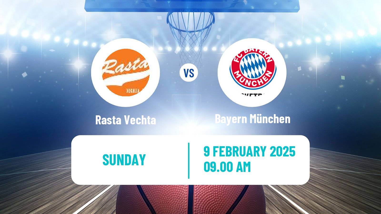 Basketball German BBL Rasta Vechta - Bayern München