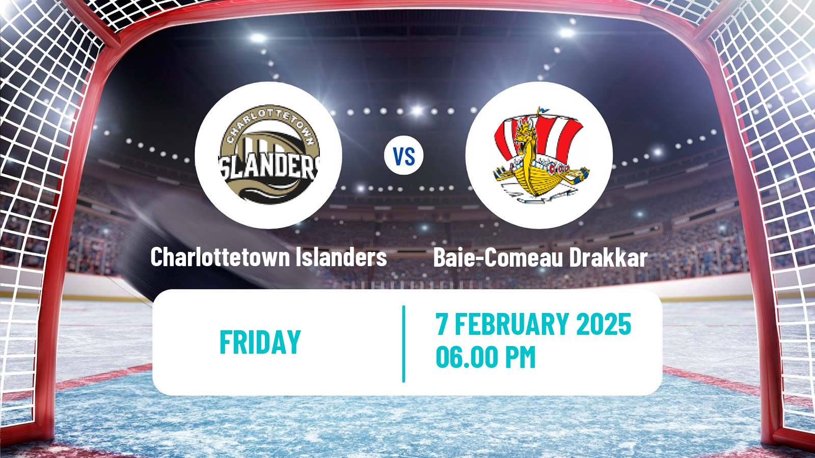 Hockey QMJHL Charlottetown Islanders - Baie-Comeau Drakkar