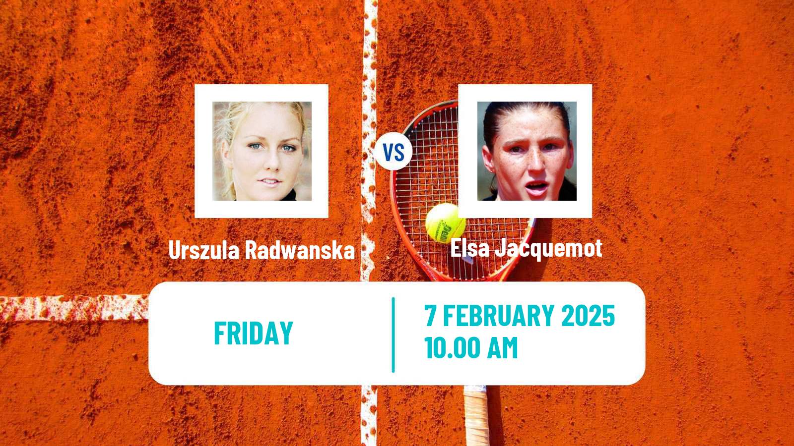 Tennis ITF W75 Leszno Women Urszula Radwanska - Elsa Jacquemot