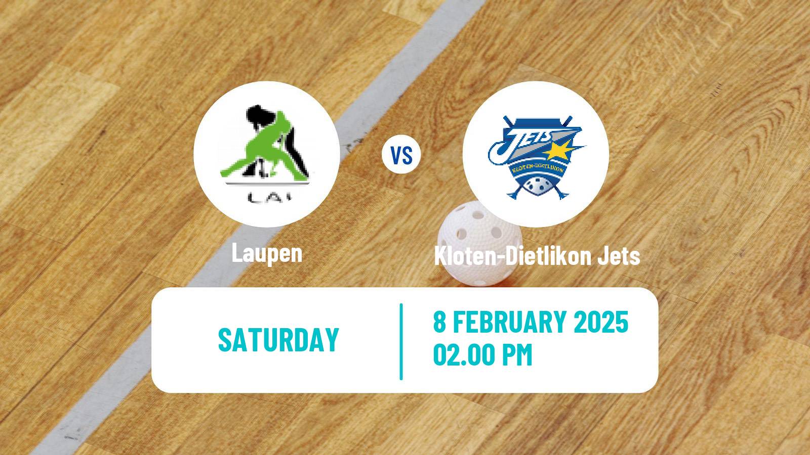 Floorball Swiss NLA Floorball Women Laupen - Kloten-Dietlikon Jets