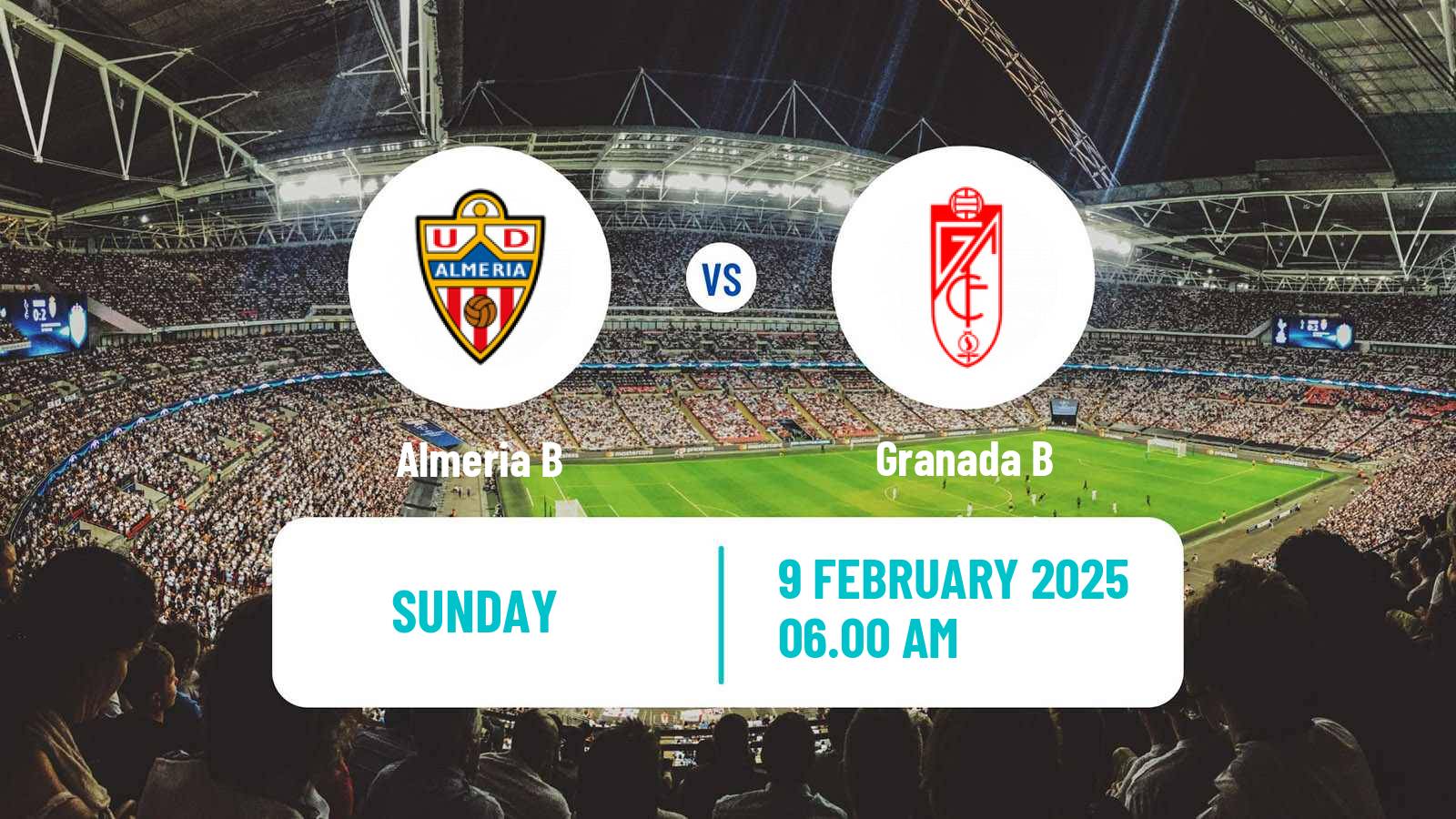 Soccer Spanish Segunda RFEF - Group 4 Almeria B - Granada B