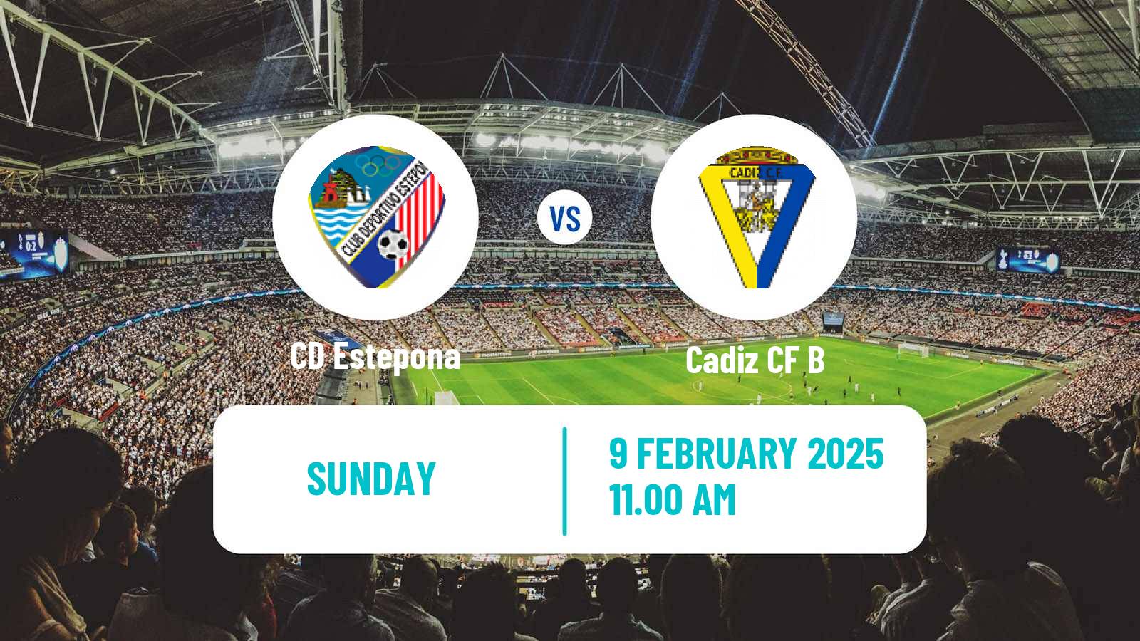 Soccer Spanish Segunda RFEF - Group 4 Estepona - Cadiz CF B