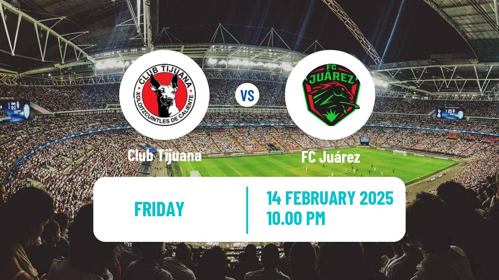 Soccer Mexican Liga MX Tijuana - Juárez