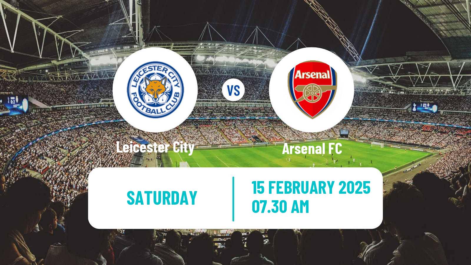 Soccer English Premier League Leicester City - Arsenal