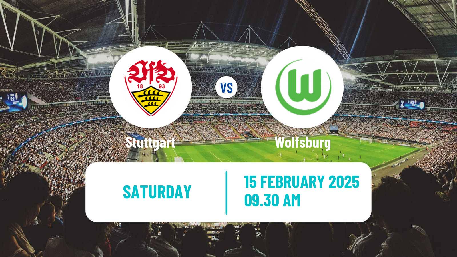 Soccer German Bundesliga Stuttgart - Wolfsburg