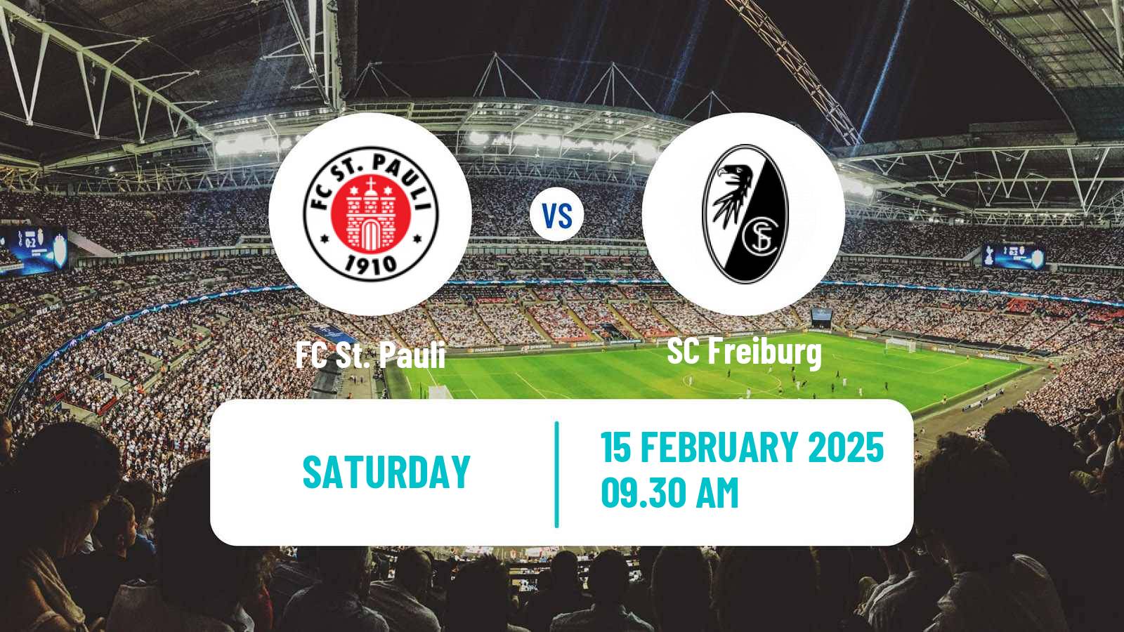 Soccer German Bundesliga St. Pauli - Freiburg