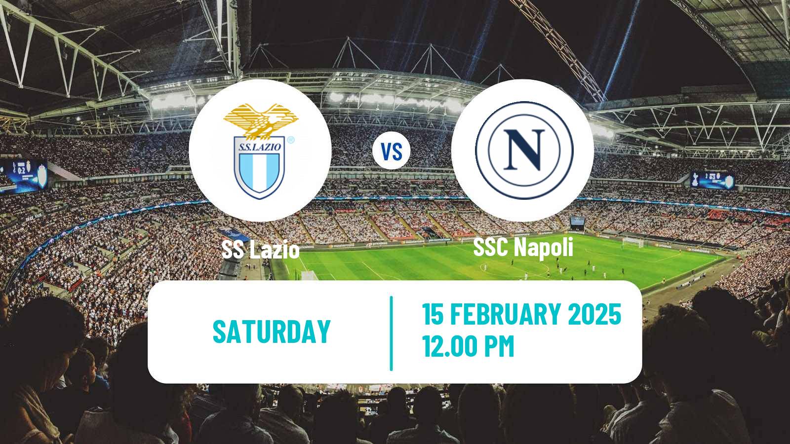 Soccer Italian Serie A Lazio - Napoli