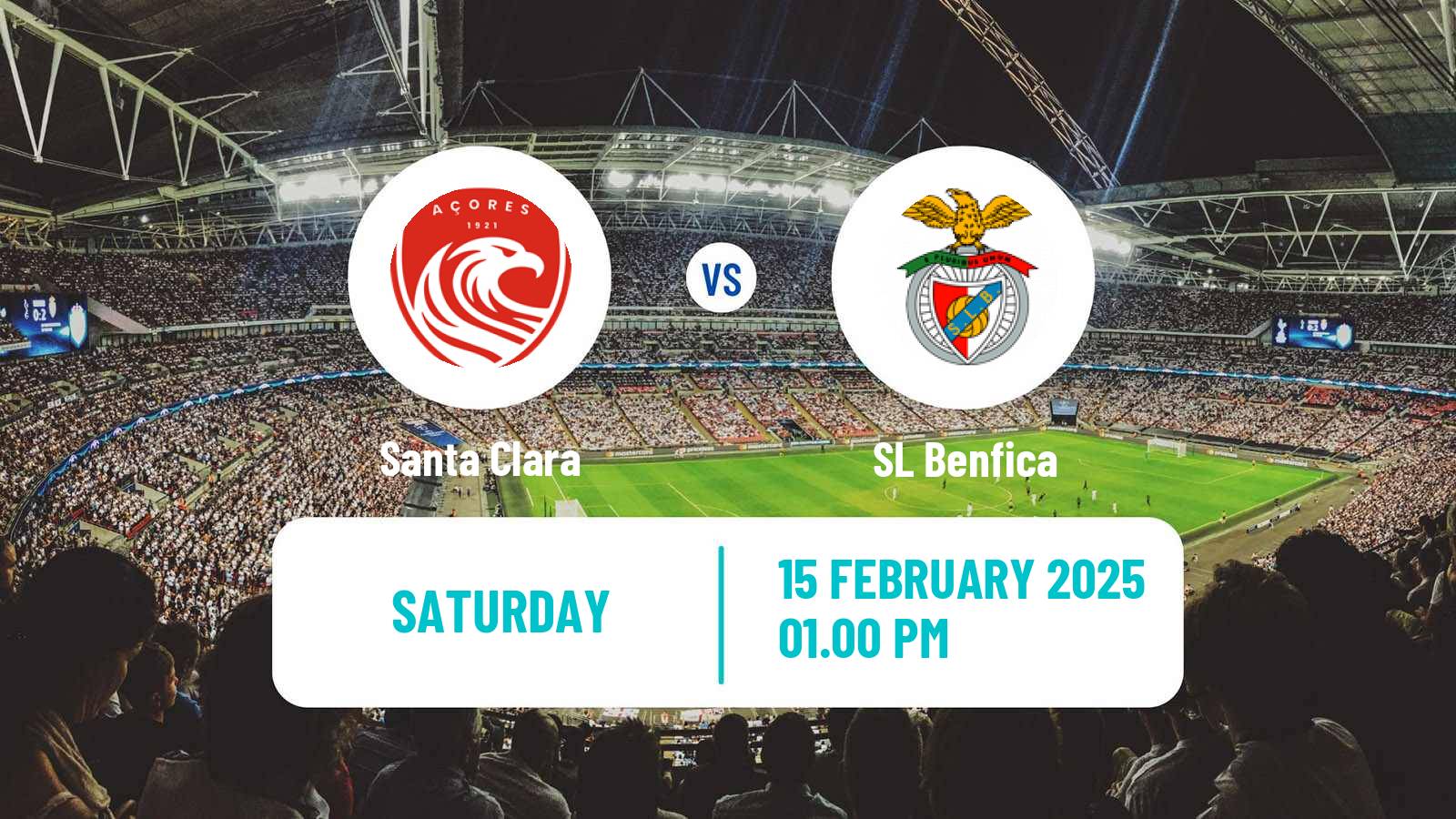 Soccer Liga Portugal Santa Clara - Benfica