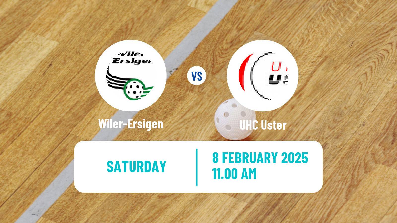 Floorball Swiss NLA Floorball Wiler-Ersigen - Uster