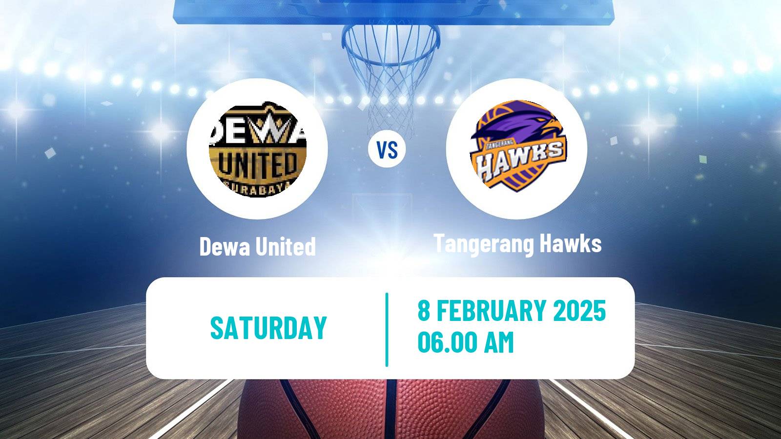 Basketball Indonesian IBL Dewa United - Tangerang Hawks