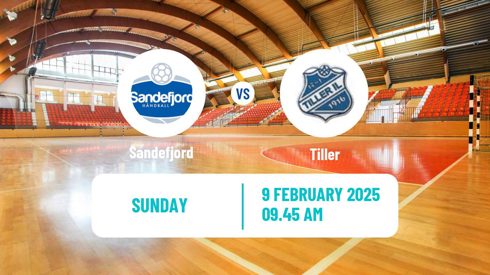 Handball Norwegian 1 Division Handball Sandefjord - Tiller