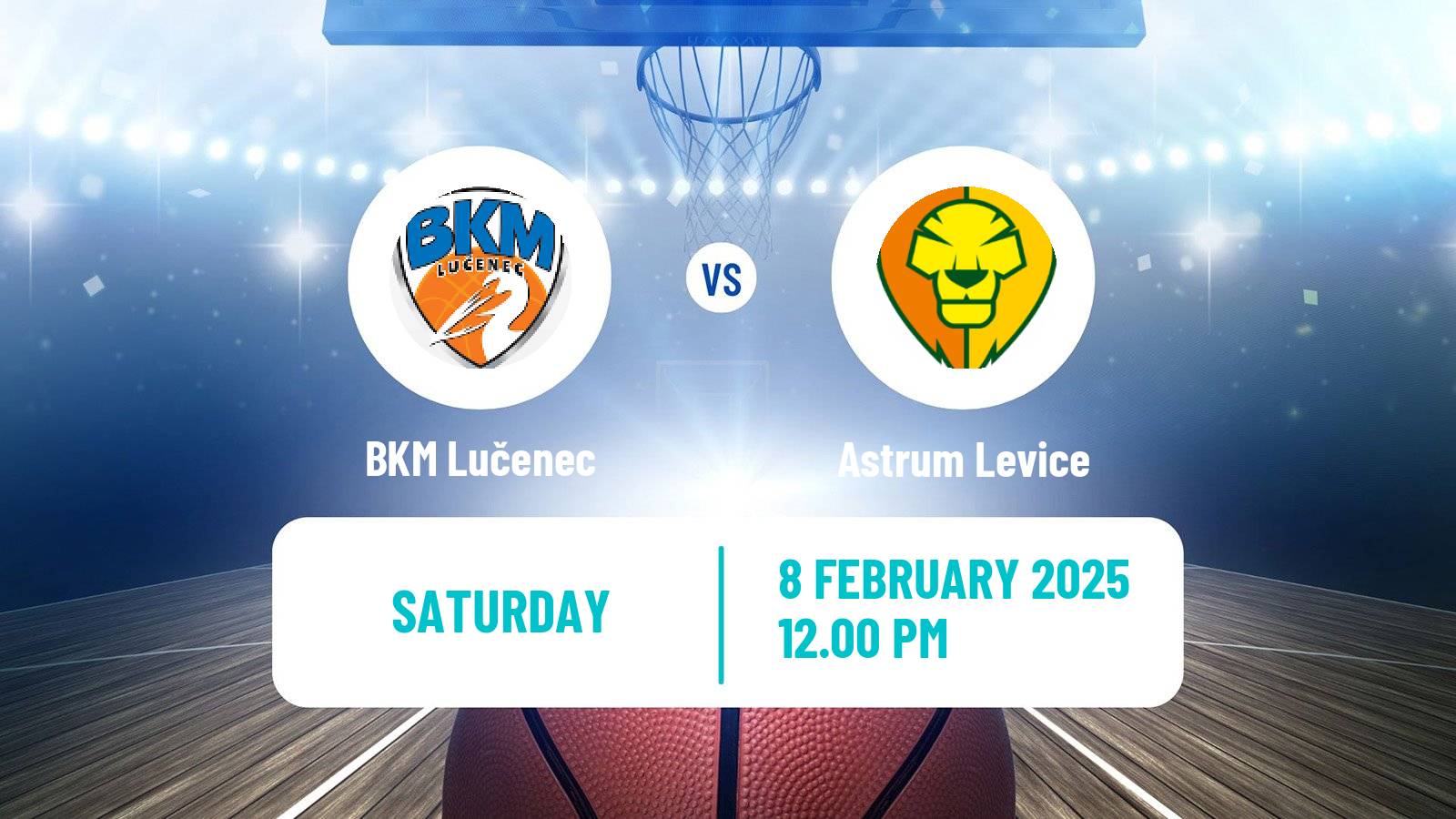 Basketball Slovak Extraliga Basketball Lučenec - Astrum Levice