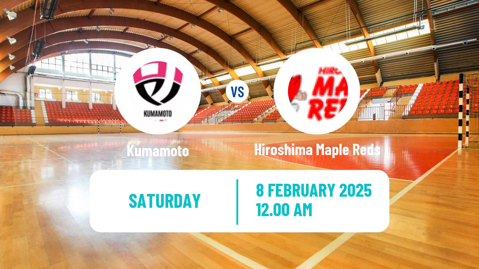 Handball Japan JHL Handball Women Kumamoto - Hiroshima Maple Reds