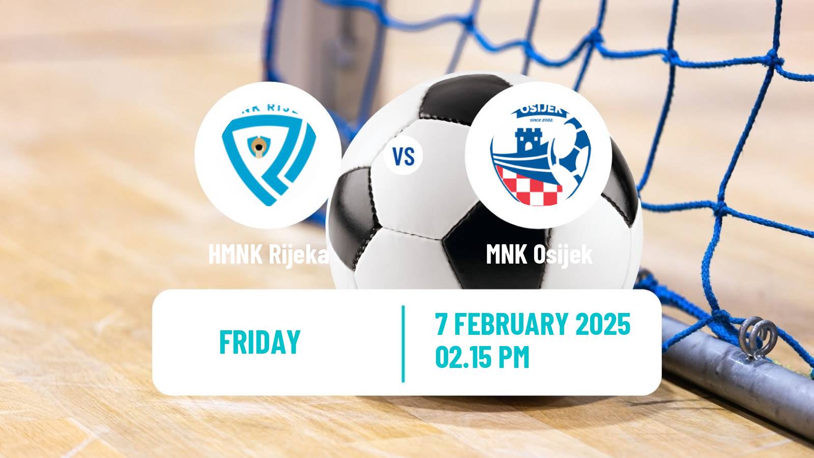 Futsal Croatian 1 HMNL Rijeka - Osijek