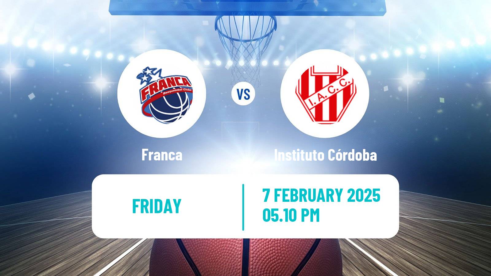 Basketball Champions League Americas Basketball Franca - Instituto Córdoba