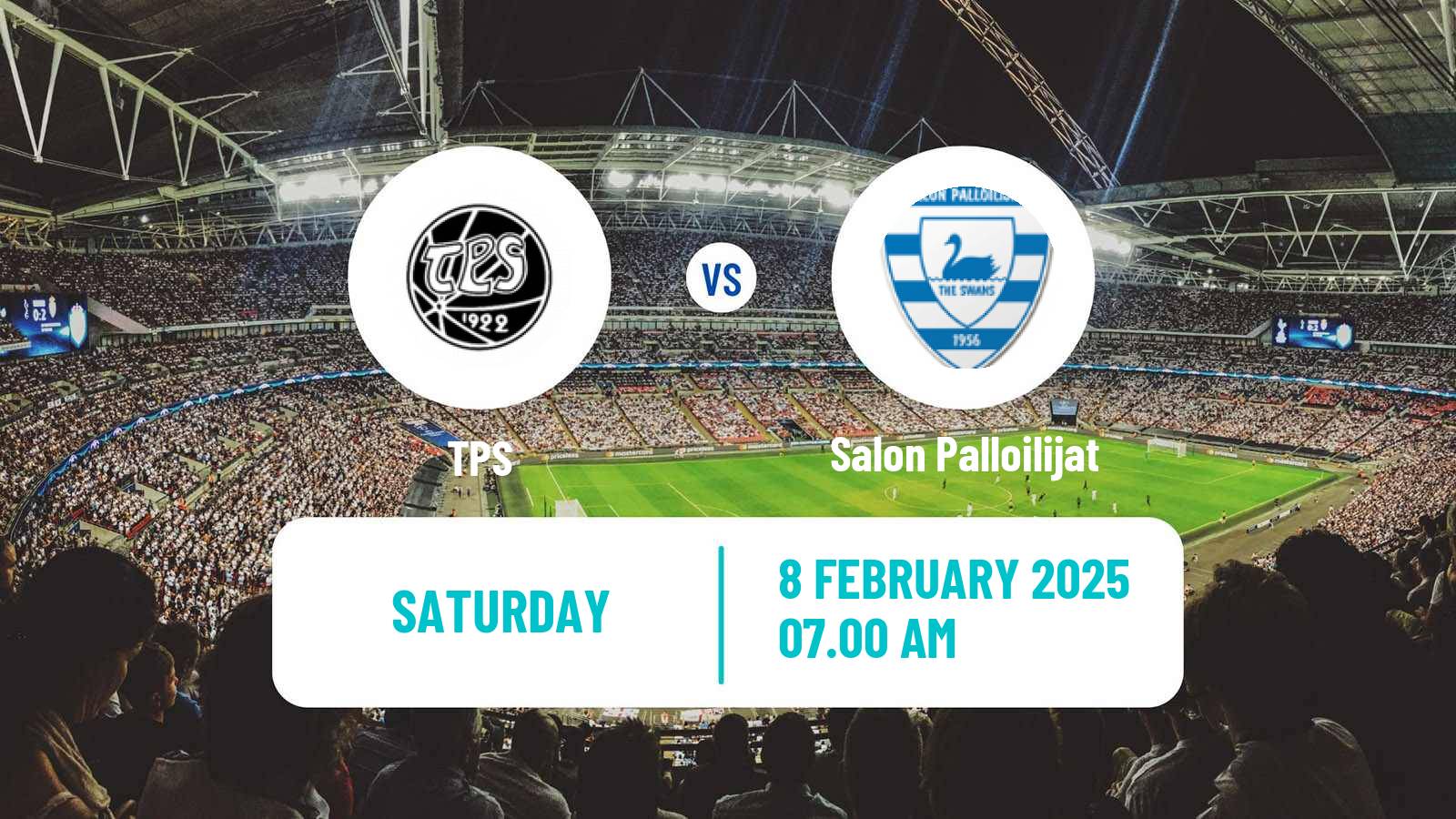 Soccer Finnish Ykkoscup TPS - Salon Palloilijat