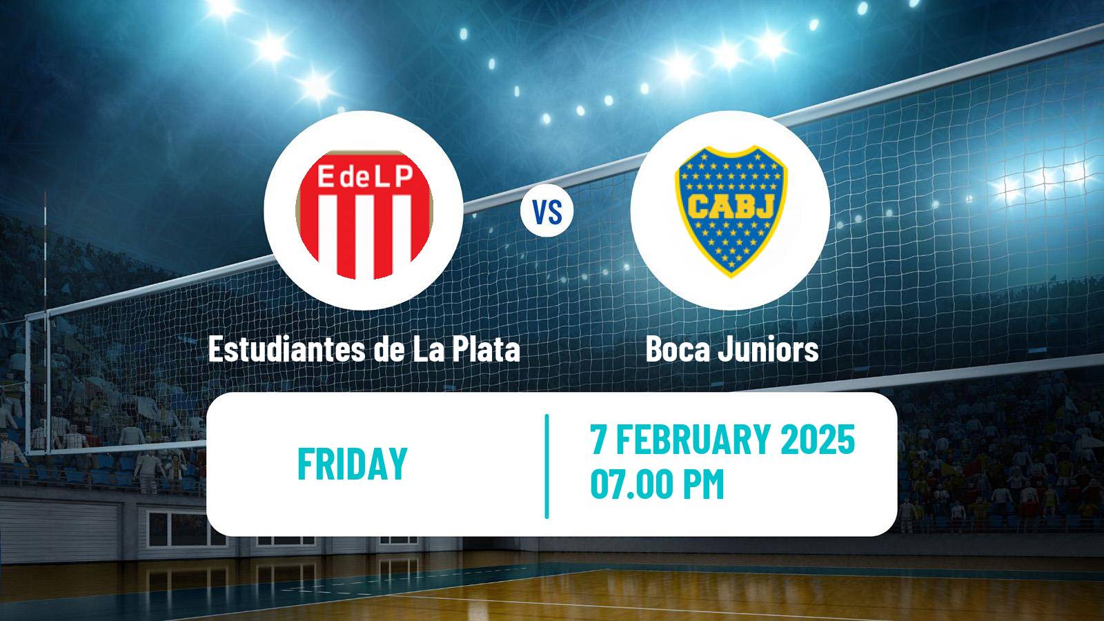 Volleyball Argentinian Liga Volleyball Women Estudiantes de La Plata - Boca Juniors