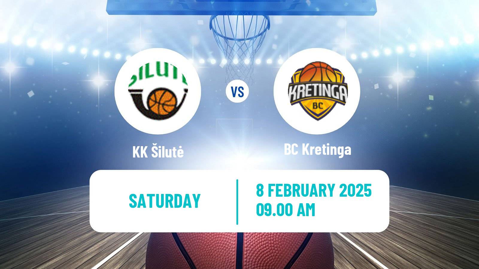 Basketball Lietuvos NKL Šilutė - Kretinga