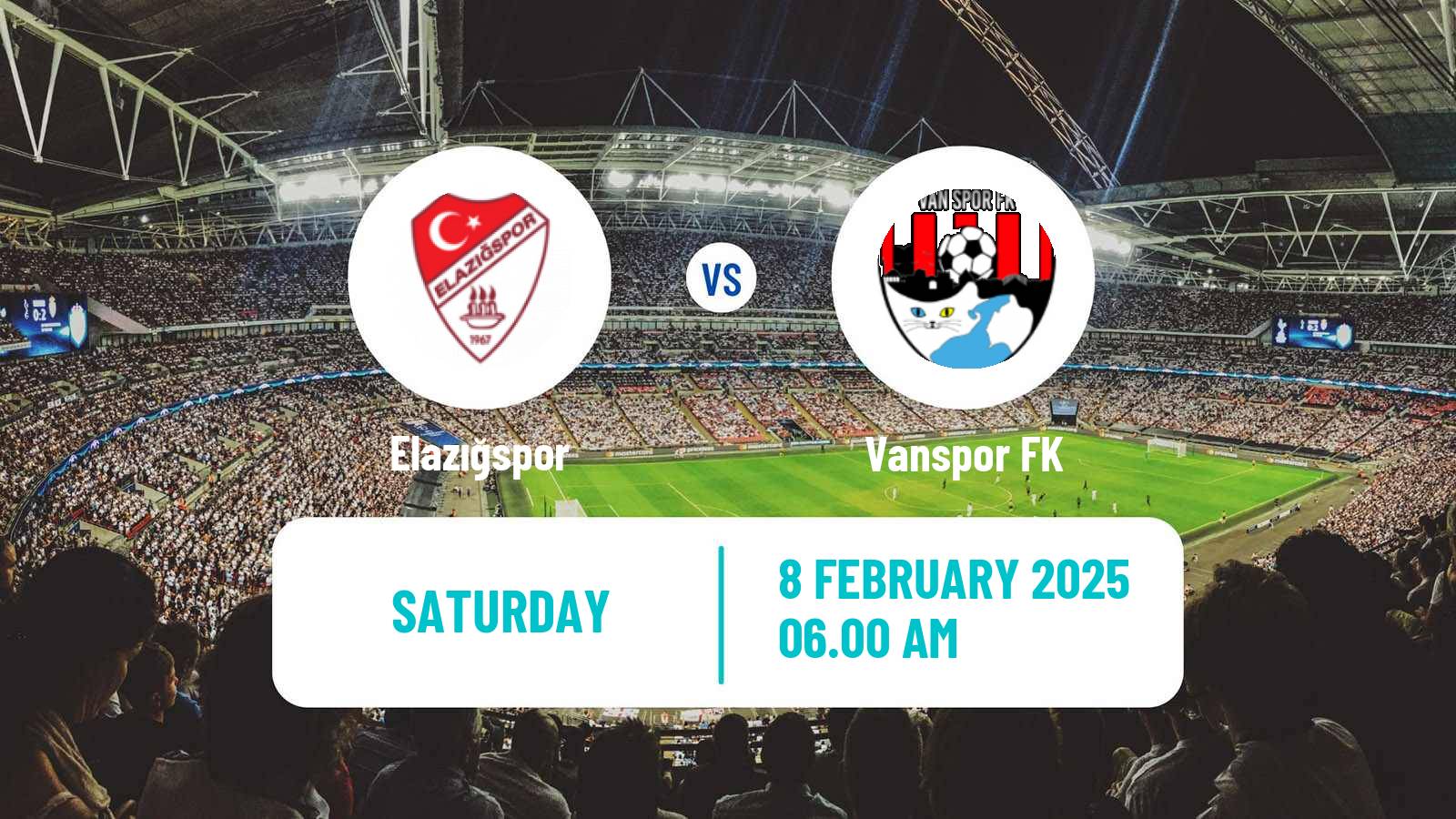 Soccer Turkish Second League Red Group Elazığspor - Vanspor