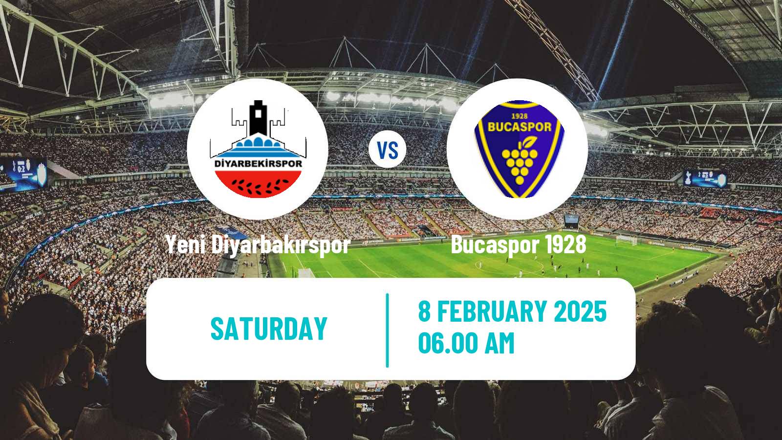 Soccer Turkish Second League Red Group Yeni Diyarbakırspor - Bucaspor 1928