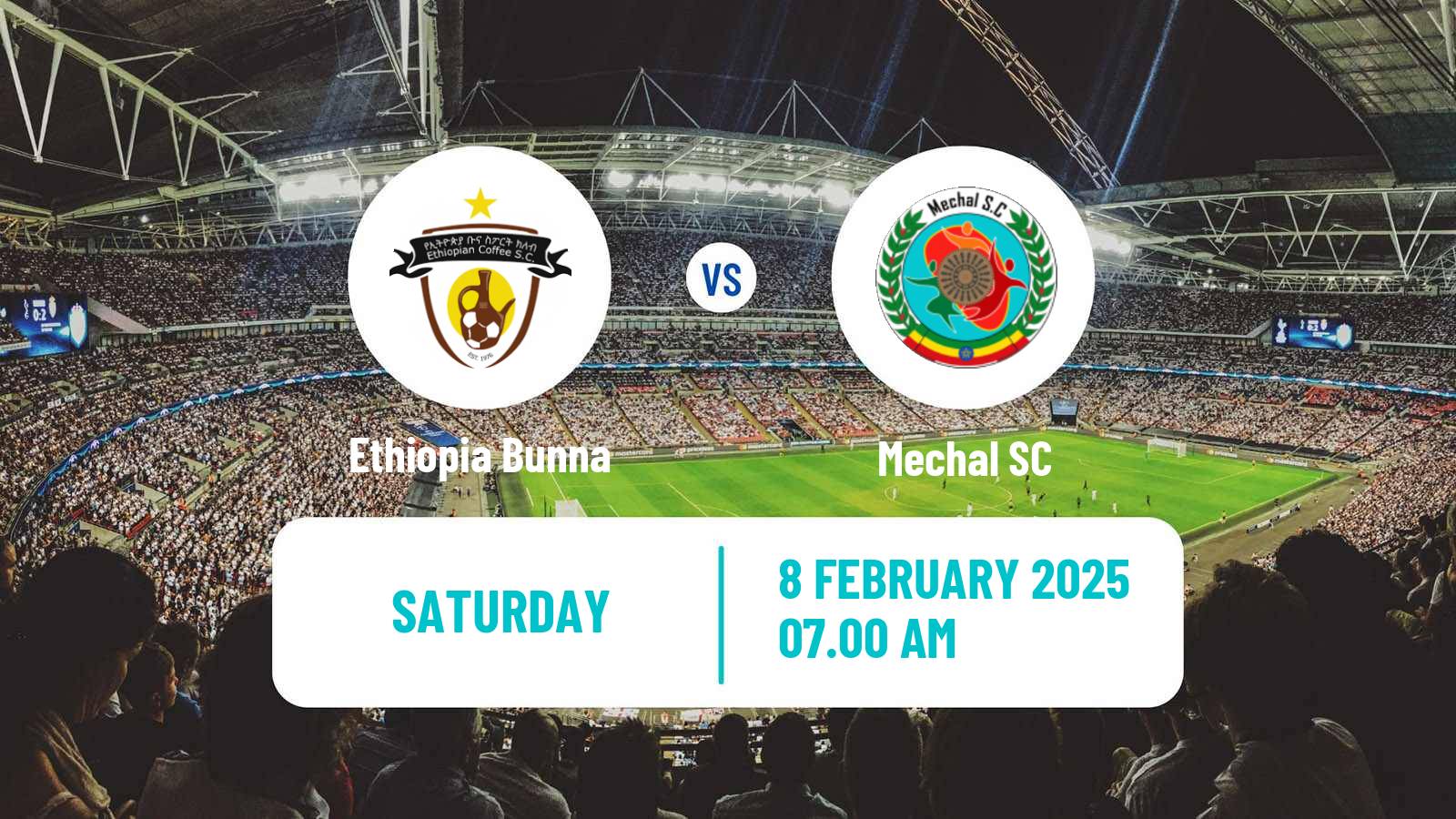 Soccer Ethiopian Premier League Ethiopia Bunna - Mechal