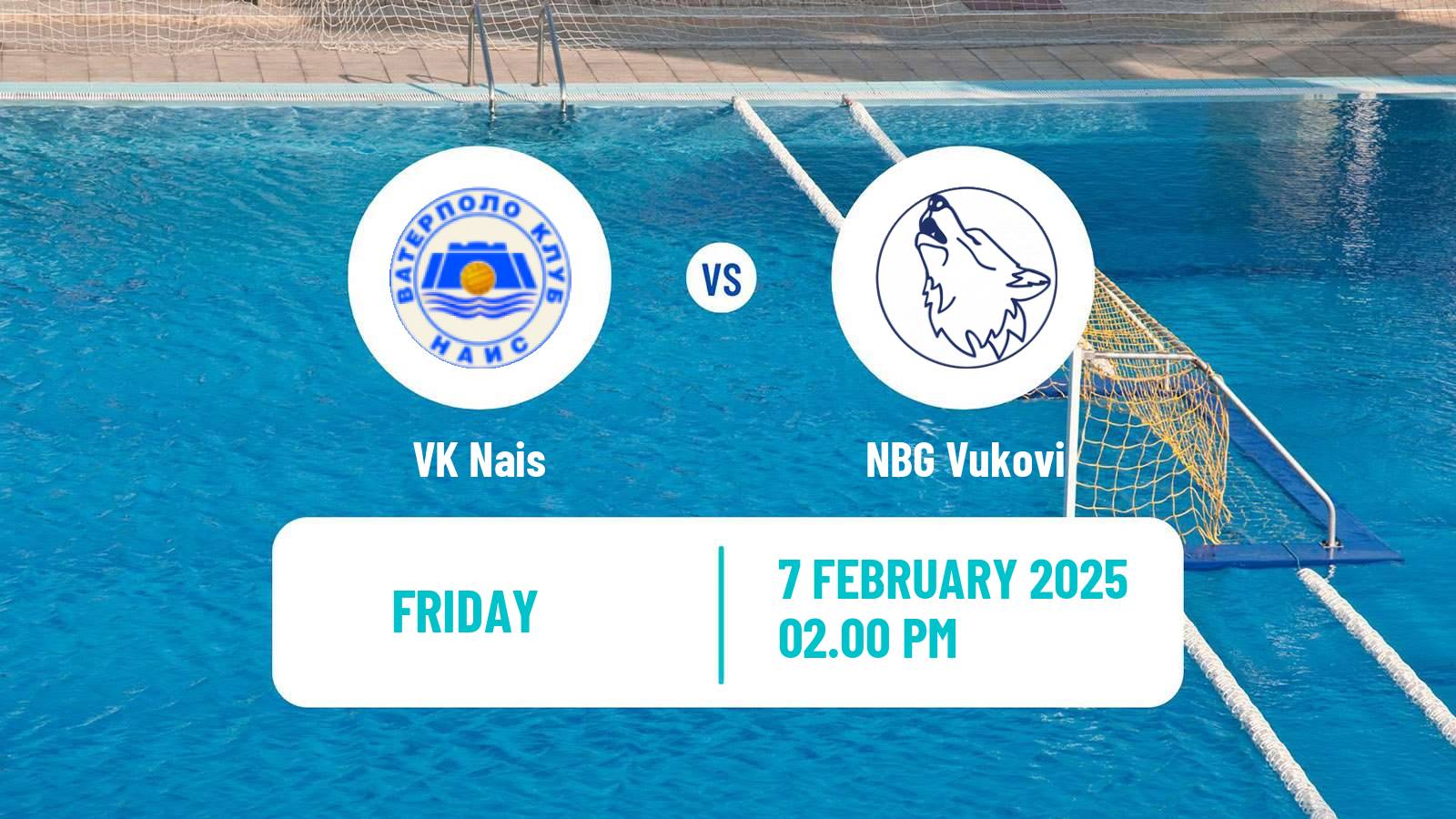 Water polo Serbian Super Liga Water Polo Nais - Vukovi