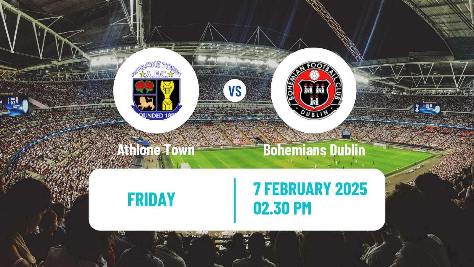 Soccer Club Friendly Athlone Town - Bohemians Dublin